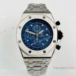 Best Quality Audemars Piguet Royal Oak Offshore Watch Stainless steel Blue Dial